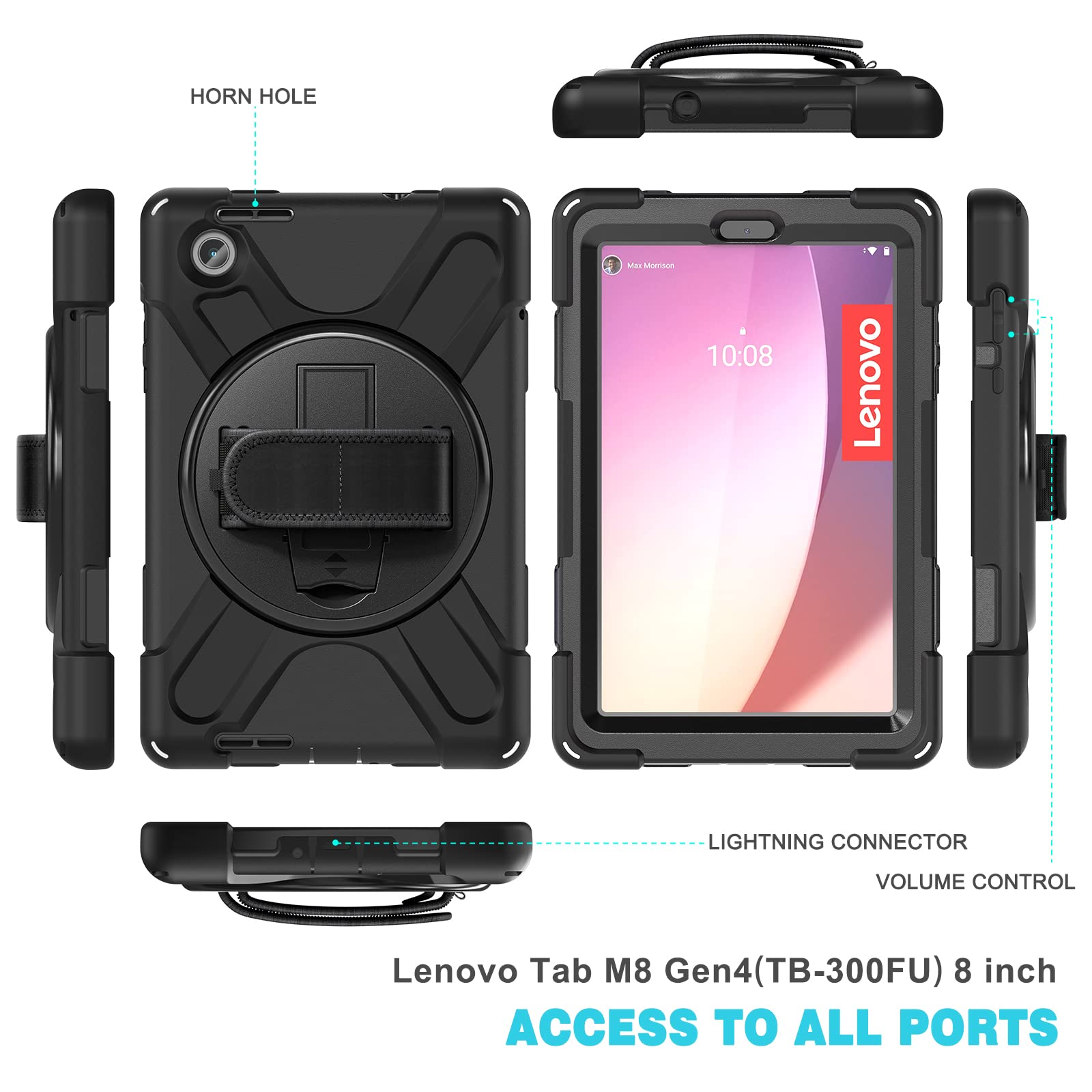 Androidタブレットアクセサリー Lenovo Tab M8 (4th Gen) TB300FU Amazon.co.jp: Lenovo Tab M8 4th Gen TB300FU 対応 ケース 手帳型